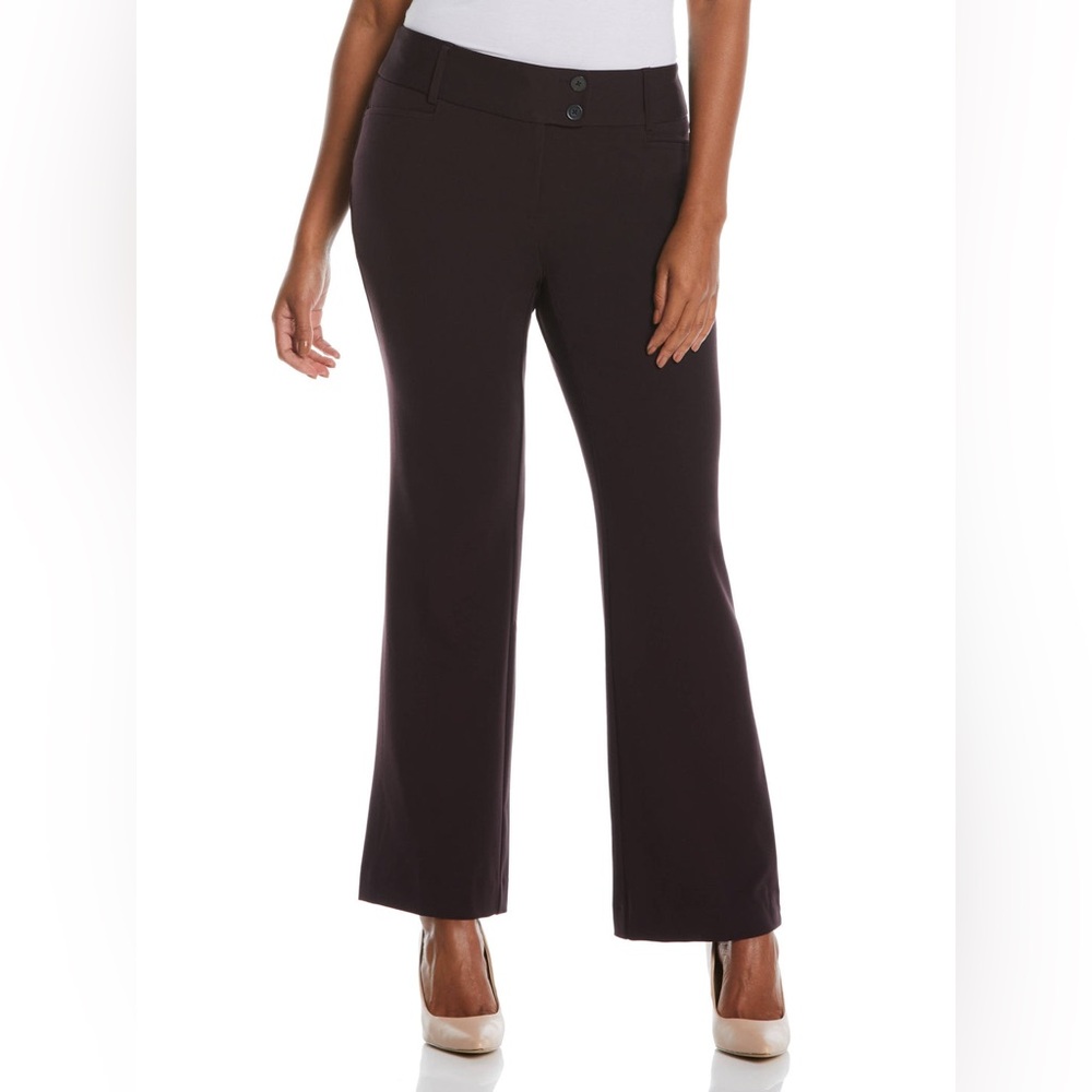 Rafaella Boot Cut Gaberdine Slacks